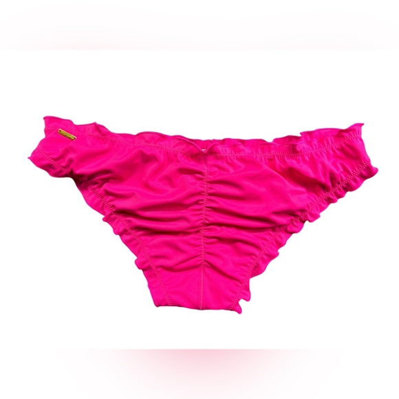 SMART & SEXY low rise hot pink very cheeky hipster bikini bottom size small NWT - Picture 2 of 3